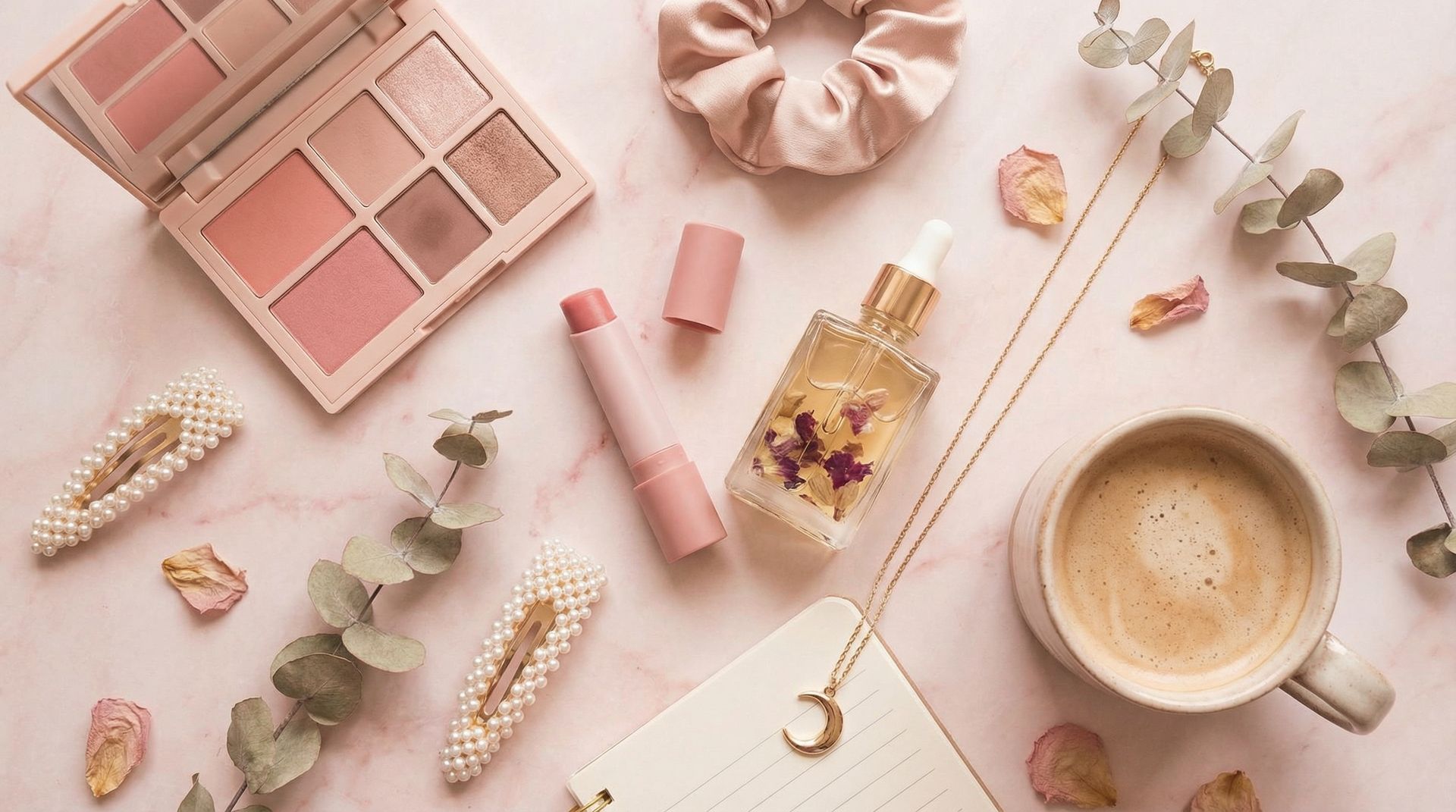 男同网美妆视频教程：春日樱花妆容分享