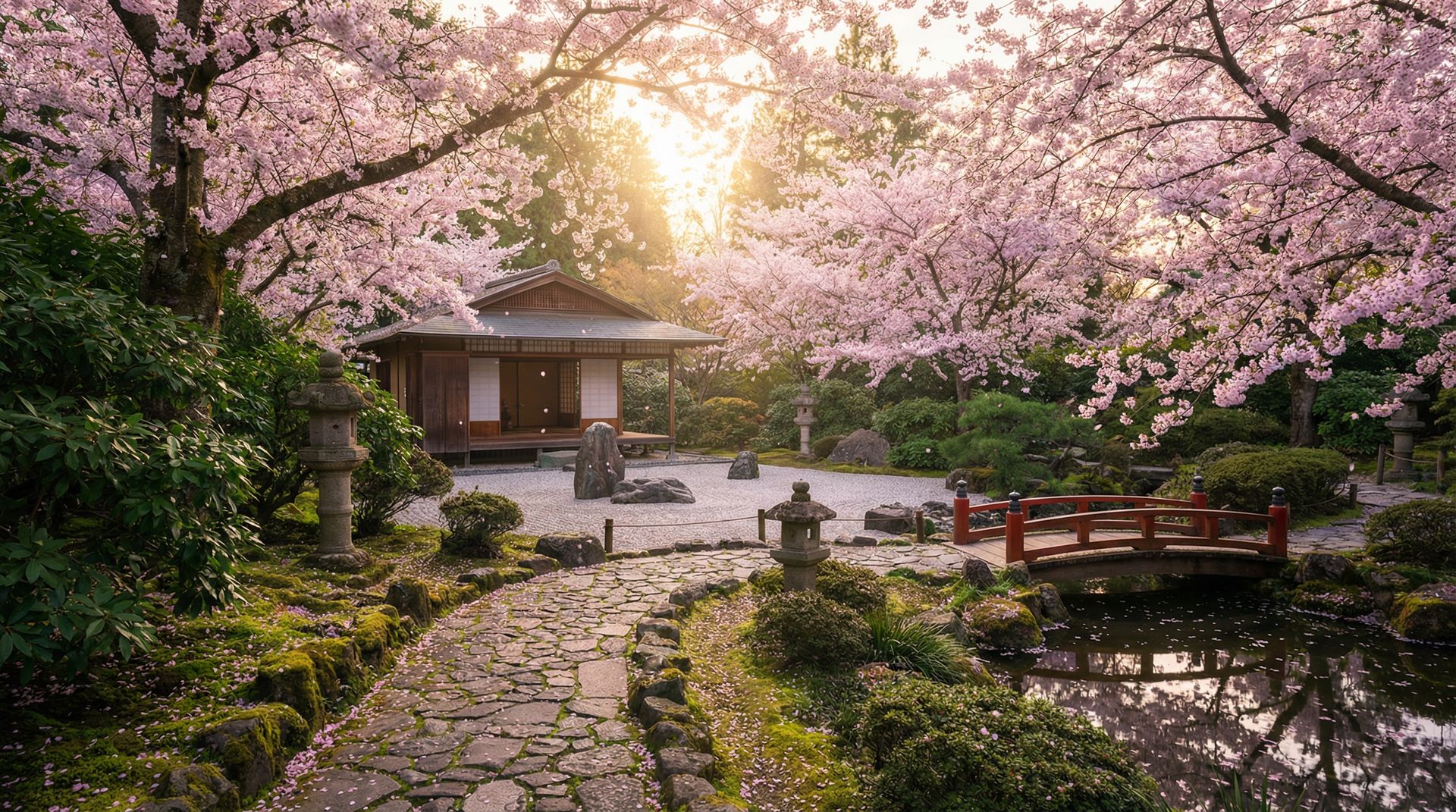 男同网旅拍视频记录：樱花季庭院漫游记